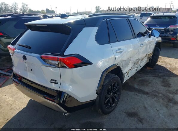 2T3E6RFV3RW061931 2024 TOYOTA RAV4 HYBRID White Rear right