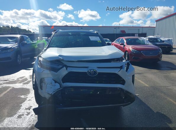 2T3E6RFV5PW045789 2023 TOYOTA RAV4 HYBRID White Vista del cuadro de instrumentos