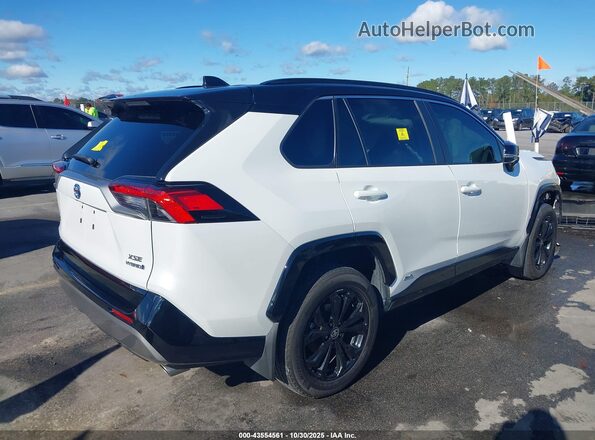 2T3E6RFV5PW045789 2023 TOYOTA RAV4 HYBRID White Trasero derecho