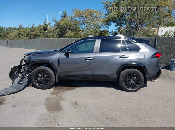 2T3E6RFV5SW084584 2025 TOYOTA RAV4 HYBRID Gray Widok wnętrza 360 stopni