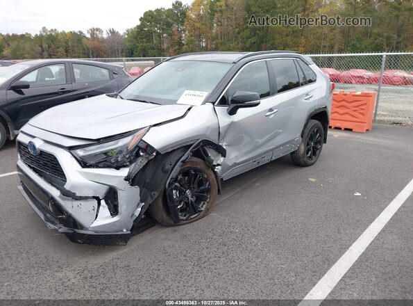 2T3E6RFV6RW063723 2024 TOYOTA RAV4 HYBRID Silver Front left