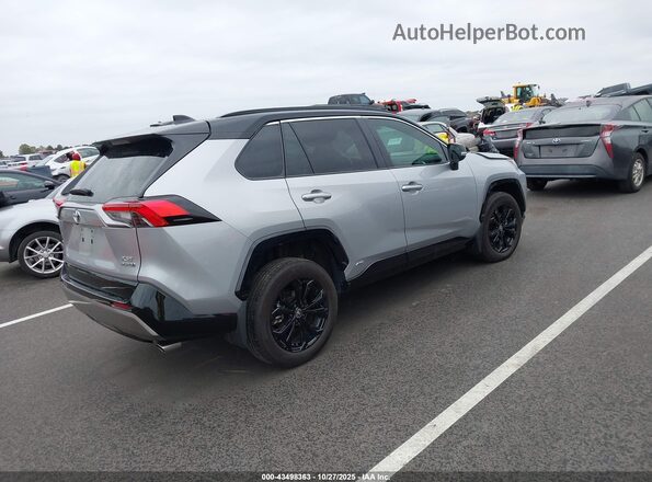 2T3E6RFV6RW063723 2024 TOYOTA RAV4 HYBRID Silver Rear right