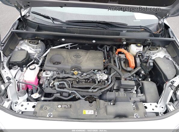 2T3E6RFV6RW063723 2024 TOYOTA RAV4 HYBRID Silver Rear view