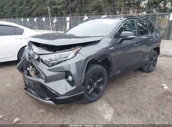 2T3E6RFV8MW013303 2021 TOYOTA RAV4 HYBRID Gray 