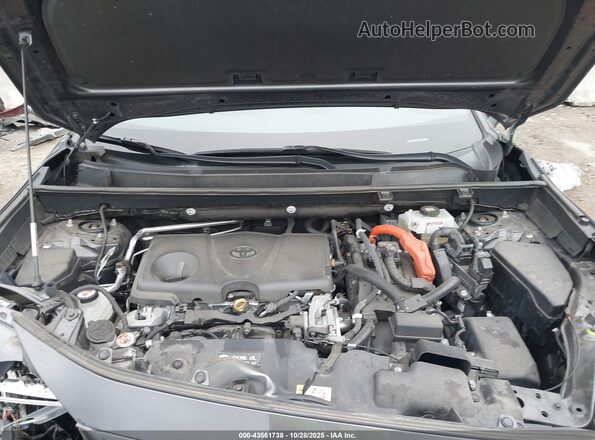 2T3E6RFV8MW013303 2021 TOYOTA RAV4 HYBRID Gray 