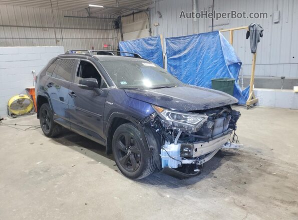 2T3EWRFV0LW062543 2020 TOYOTA RAV4 Blue Front right
