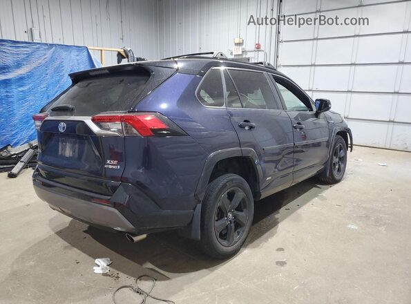 2T3EWRFV0LW062543 2020 TOYOTA RAV4 Blue Rear right