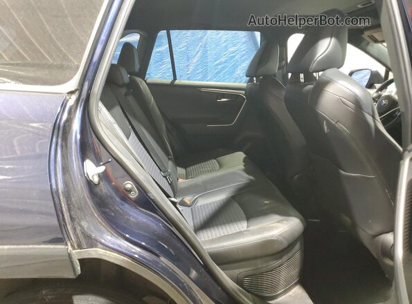 2T3EWRFV0LW062543 2020 TOYOTA RAV4 Blue Rear interior view