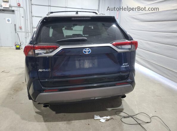 2T3EWRFV0LW062543 2020 TOYOTA RAV4 Blue Rear view