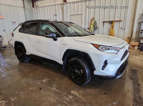 2T3EWRFV2LW097729 2020 TOYOTA RAV4 White Delantero derecho