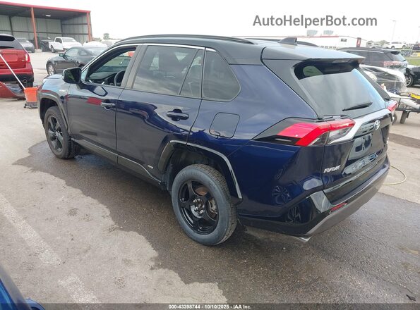 2T3EWRFV4LW072380 2020 TOYOTA RAV4 HYBRID Blue Rear left