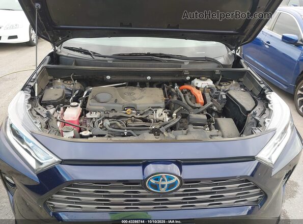 2T3EWRFV4LW072380 2020 TOYOTA RAV4 HYBRID Blue Rear view