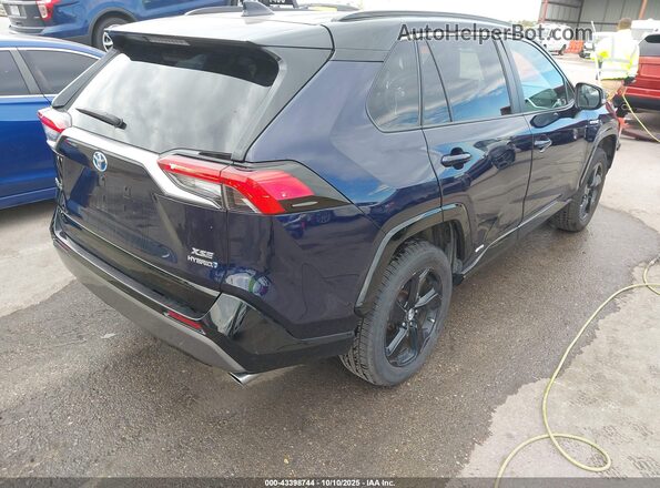 2T3EWRFV4LW072380 2020 TOYOTA RAV4 HYBRID Blue Rear right