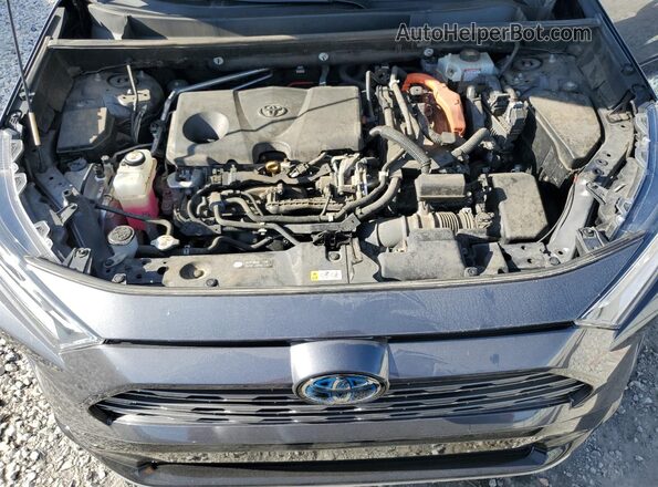2T3EWRFV6LW097653 2020 TOYOTA RAV4 Black Vista del compartimento del motor