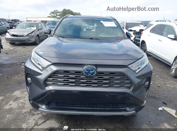 2T3EWRFV7LW067545 2020 TOYOTA RAV4 HYBRID Gray Սարքավորումների վահանակի տեսք