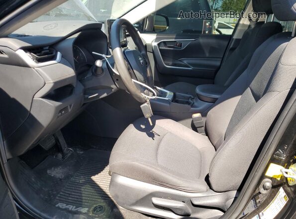 2T3F1RFV1LC111124 2020 TOYOTA LE Black Вид салону спереду