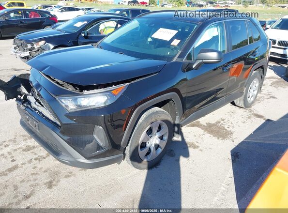 2T3F1RFV9LW133807 2020 TOYOTA LE Black Vista tres cuartos delantera izquierda