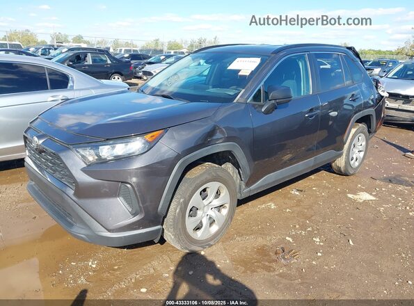 2T3F1RFVXKC052878 2019 TOYOTA LE Gray წინა მარცხენა ხედი სამი მეოთხედიდან