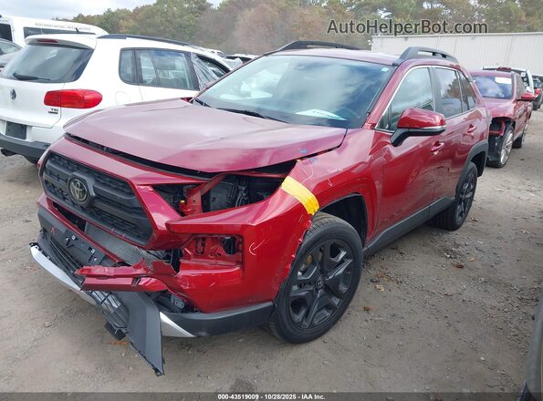 2T3J1RFV2RW420781 2024 TOYOTA RAV4 Red Front left