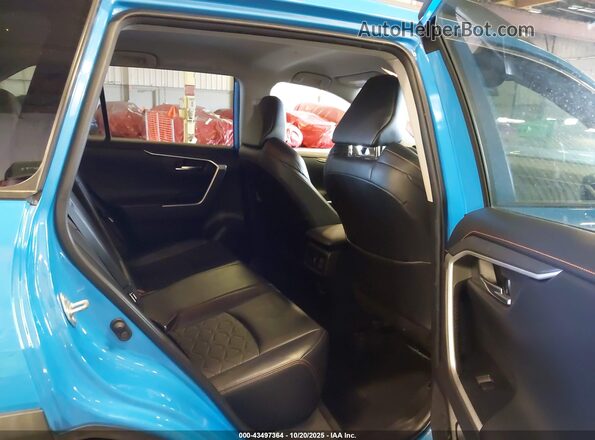 2T3J1RFV5LC096475 2020 TOYOTA RAV4 Blue Vista de la etiqueta del VIN