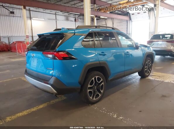 2T3J1RFV5LC096475 2020 TOYOTA RAV4 Blue Trasero derecho