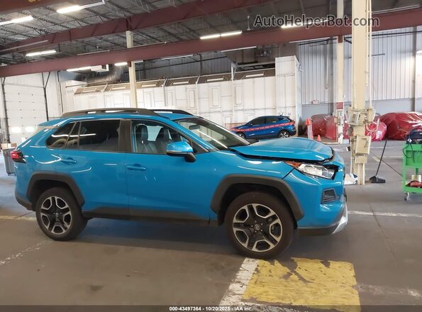 2T3J1RFV5LC096475 2020 TOYOTA RAV4 Blue Vista interior trasera