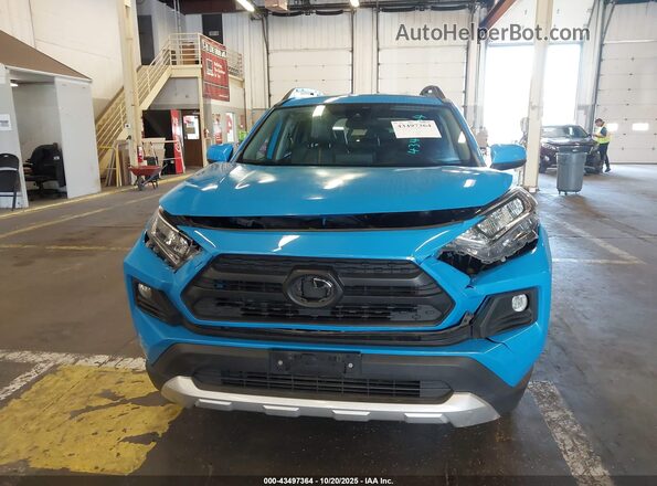 2T3J1RFV5LC096475 2020 TOYOTA RAV4 Blue Vista del cuadro de instrumentos