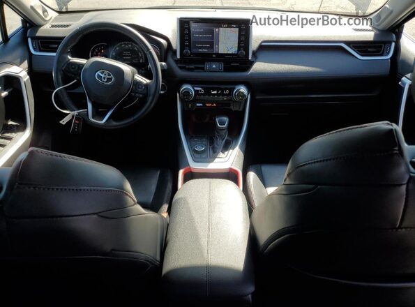 2T3J1RFV6LC098428 2020 TOYOTA RAV4 Charcoal წინა პანელის ხედი