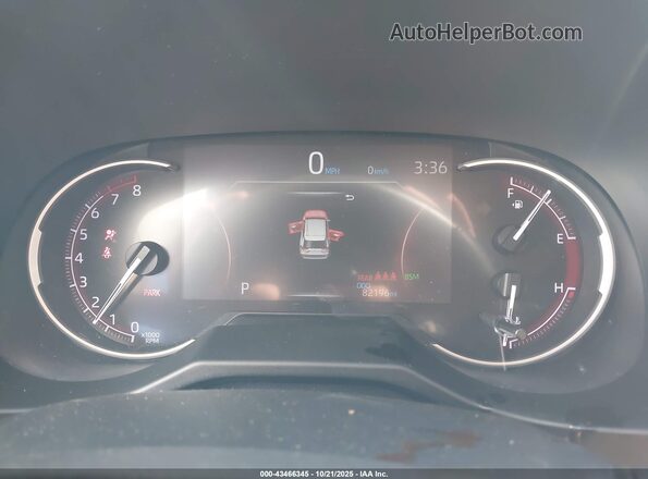 2T3J1RFV6LC099708 2020 TOYOTA RAV4 Gray Widok tylnych siedzeń