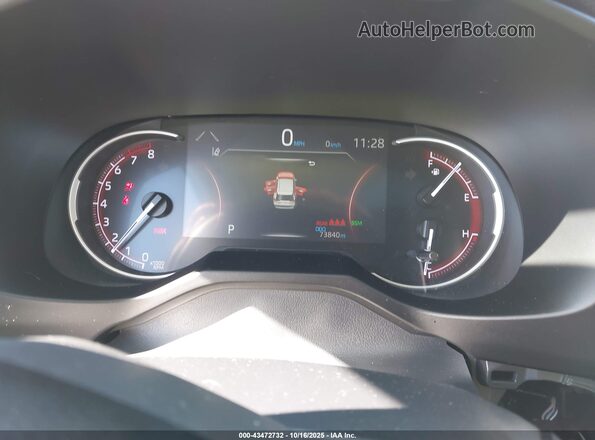 2T3J1RFV7LC072470 2020 TOYOTA RAV4 White Widok tylnych siedzeń