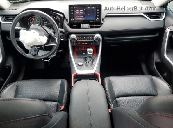 2T3J1RFV8LC082960 2020 TOYOTA RAV4 Black Vista del salpicadero