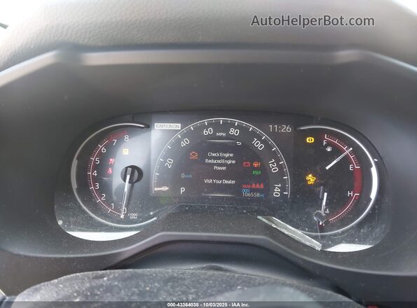 2T3J1RFV8LC137522 2020 TOYOTA RAV4 Black Vista de los asientos traseros