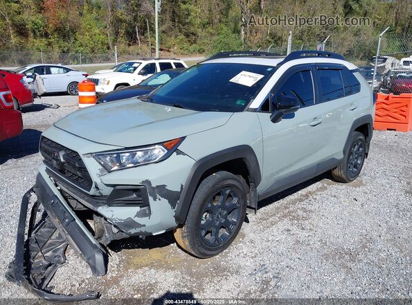 2T3J1RFV9LC089660 2020 TOYOTA RAV4 Green Front left