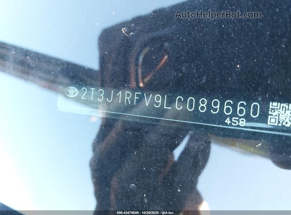 2T3J1RFV9LC089660 2020 TOYOTA RAV4 Green Engine compartment view