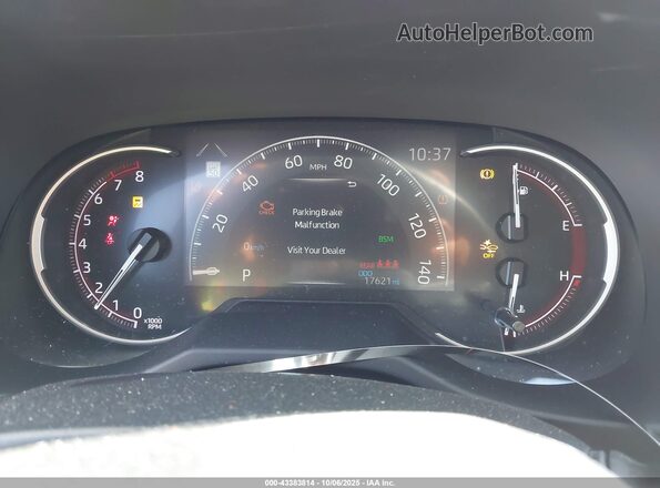 2T3K1RFV4RC281730 2024 TOYOTA LE Gray უკანა სავარძლების ხედი