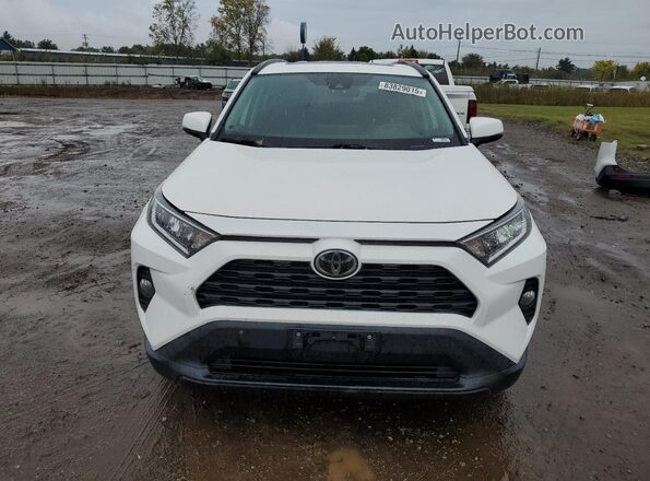 2T3P1RFV1KW076831 2019 TOYOTA LE Белый Вид спереди