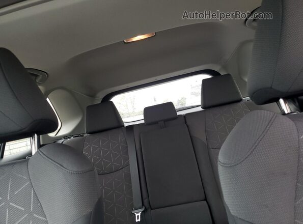 2T3P1RFV1KW076831 2019 TOYOTA LE Белый Вид задних сидений