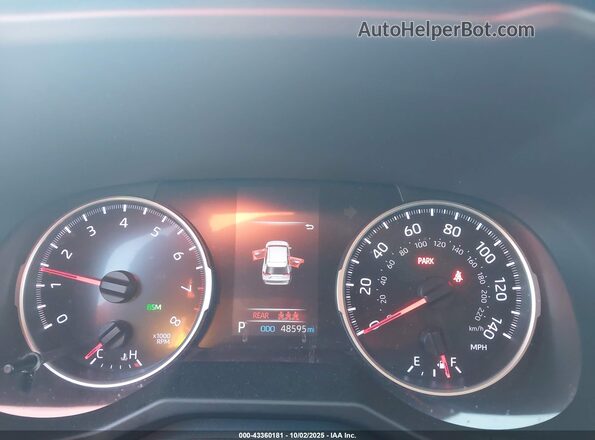 2T3P1RFV1LW103821 2020 TOYOTA LE Black უკანა სავარძლების ხედი