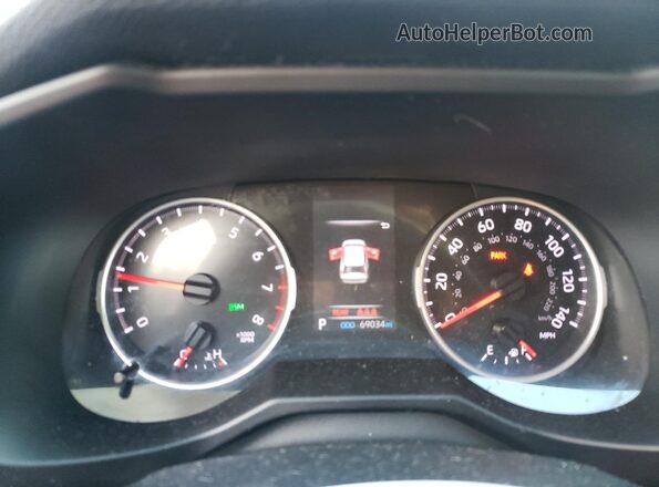 2T3P1RFV2LC093902 2020 TOYOTA LE Silver Սարքավորումների վահանակի տեսք