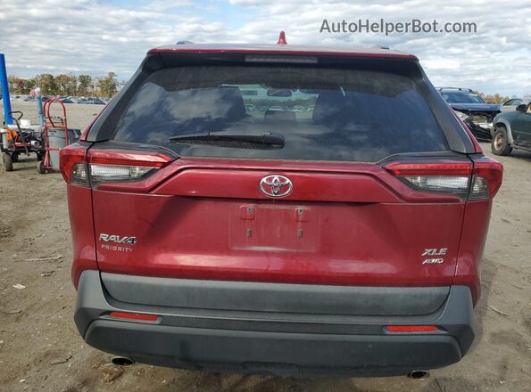 2T3P1RFV6LW084375 2020 TOYOTA LE Red Rear view