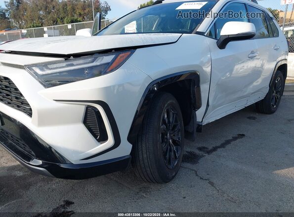 2T3T6RFV5PW044858 2023 TOYOTA RAV4 HYBRID White Դիմացի տեսք