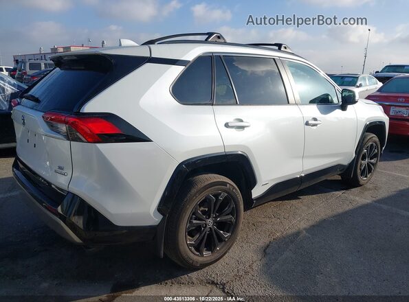 2T3T6RFV5PW044858 2023 TOYOTA RAV4 HYBRID White Հետևի աջ