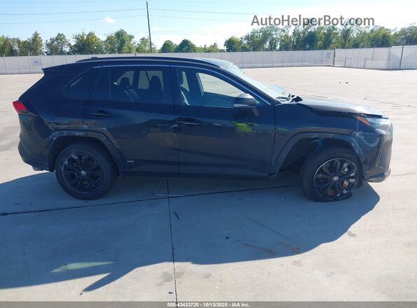 2T3T6RFVXRW070360 2024 TOYOTA RAV4 HYBRID Black Սալոնի հետևի տեսք