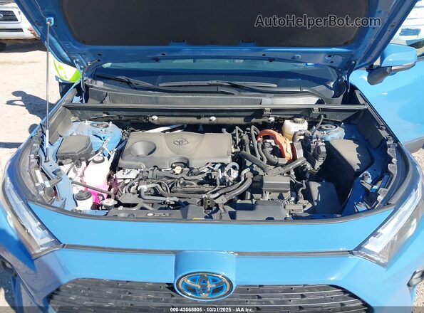 2T3UWRFV4PW154739 2023 TOYOTA RAV4 HYBRID Blue Հետևի տեսք