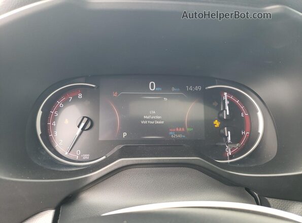 2T3Y1RFV6LW065331 2020 TOYOTA LIMITED Белый Вид щитка приборов