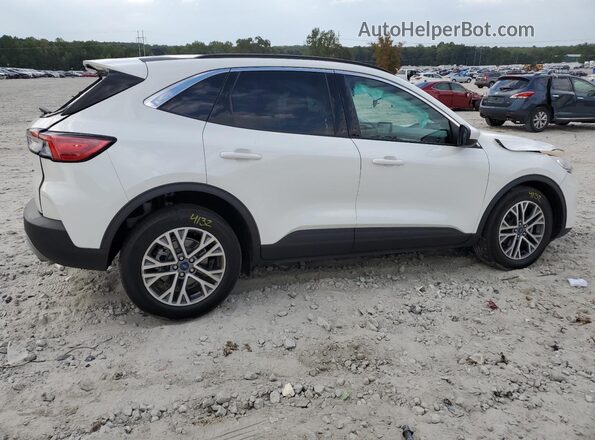 1FMCU0H67NUB78283 2022 FORD ESCAPE White Передня права чверть