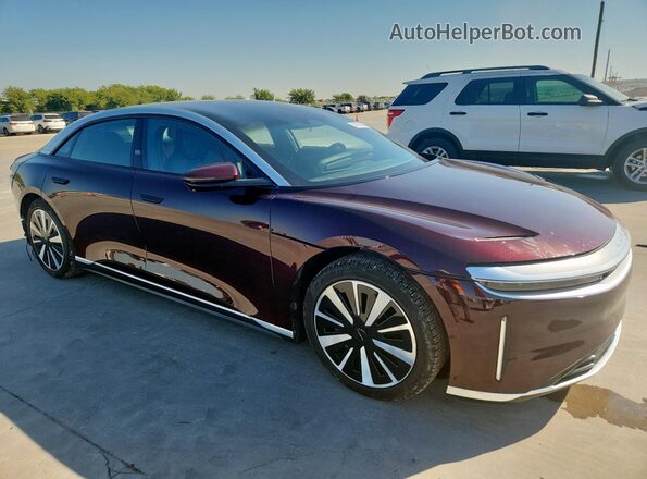 50EA1TEA6PA005045 2023 LUCID AIR Maroon Front right
