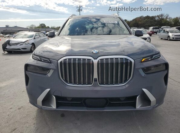 5UX23EM07P9N84716 2023 BMW X7 Gray Вид ззаду