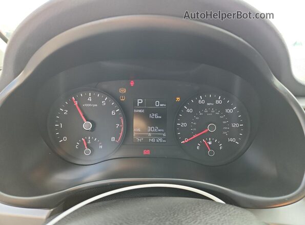 3KPA24AD3ME372971 2021 KIA RIO White Հետևի նստատեղերի տեսք