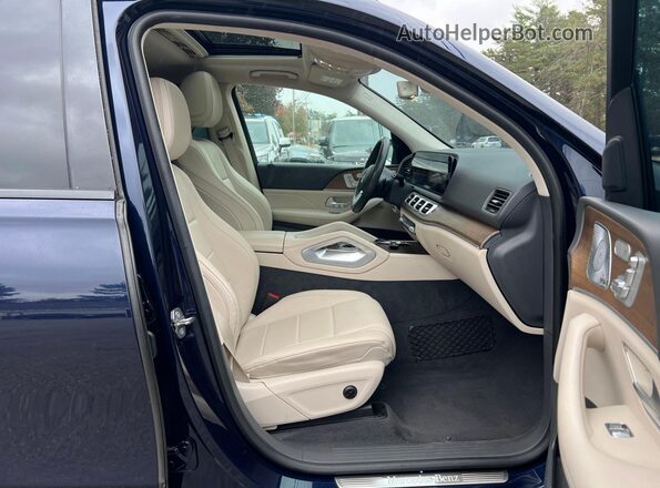 4JGFB4JB8LA208942 2020 MERCEDES-BENZ GLE Blue უკანა ხედი